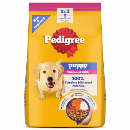 Pedigree Puppy Dry Dog Food Chicken & Milk