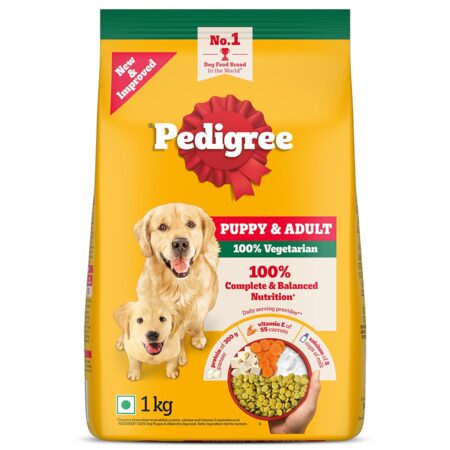 Pedigree Puppy & Adult Dog Food 100% Veg