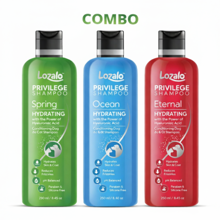 Lozalo Privilege Shampoo Pack Of 3 (250 ml)