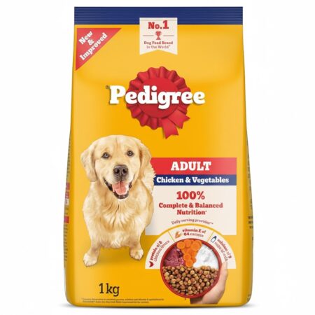 Pedigree Adult Dry Dog Food Chicken & Veg