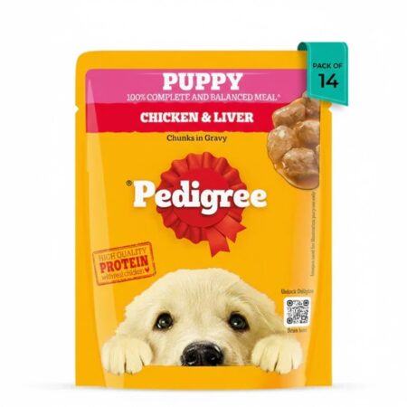 Pedigree Puppy Gravy In Chicken & Liver Wet Dog Food