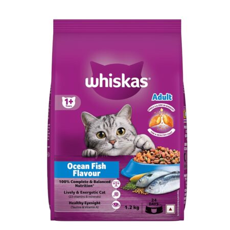 Whiskas Adult Dry Cat Food | Ocean Fish