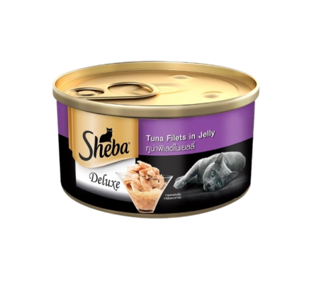 Sheba Adult Wet Cat Food | Tuna Filets in Gravy | 85 gm