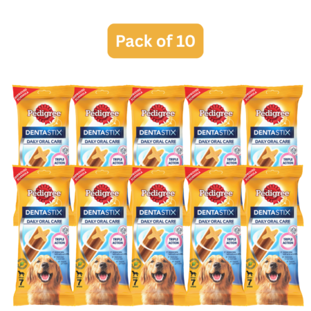 Pedigree Dentastix Medium | Pack of 10 (180 gms x 10)