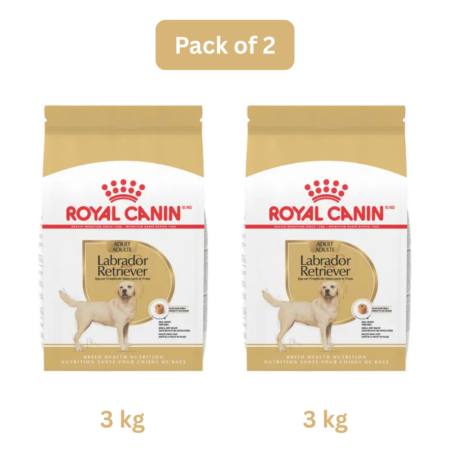 Royal Canin Labrador Retriever Adult Dry Dog Food 3 Kg | Pack Of 2