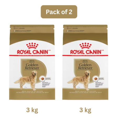 Royal Canin Golden Retriever Adult Dry Dog Food 3 Kg | Pack Of 2