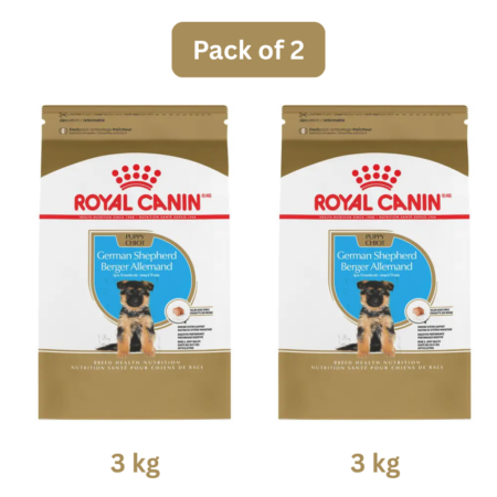 Royal Canin German Shepherd Puppy Dry Dog Food 3 Kg | Pack Of 2
