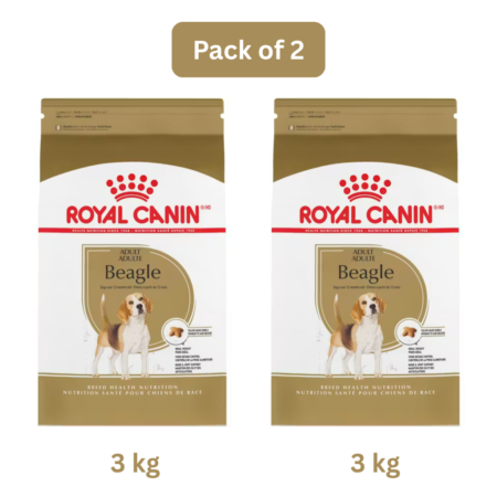 Royal Canin Beagle Adult Dry Dog Food 3 Kg | Pack Of 2