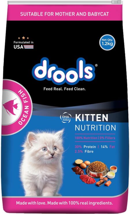 Drools Kitten Ocean Fish Dry Cat Food