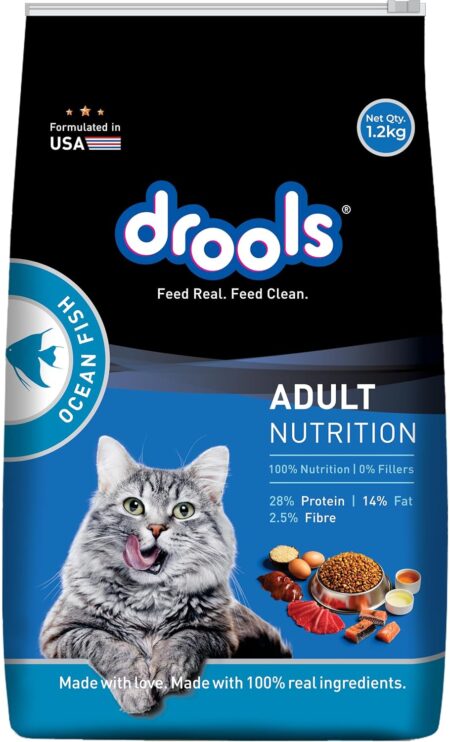 Drools Adult Ocean Fish Dry Cat Food