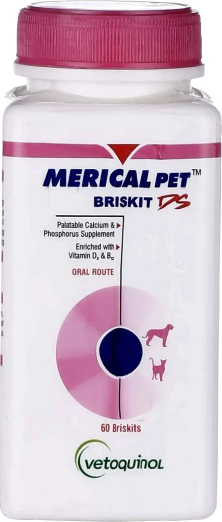Vetoquinol Merical Pet Briskit | 60 Briskits