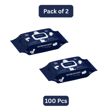 pet grooming wipes pack of 2