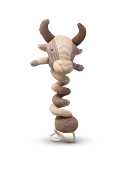 cow plush dog toy for dogs and puppies